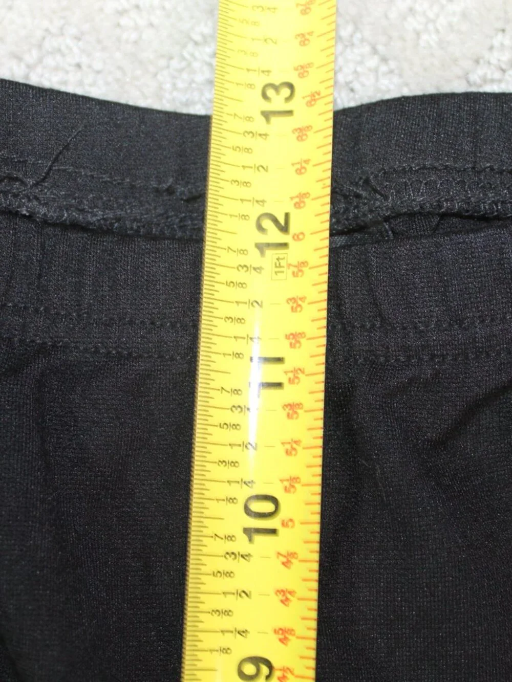 Bryn Walker Size S Black Stretch High Rise Cropped Comfort Pants w/ Pockets